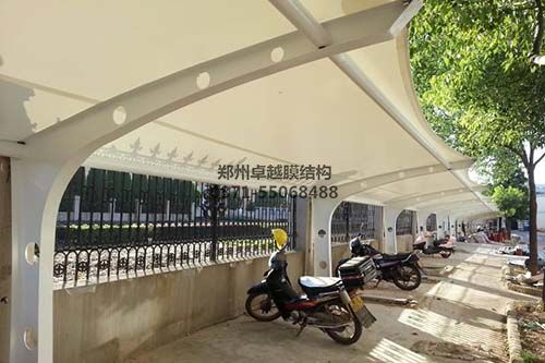 安陽(yáng)萬和城膜結(jié)構(gòu)車棚