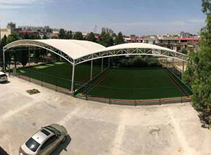 門球場(chǎng)膜結(jié)構(gòu)頂棚/罩棚有哪些優(yōu)點(diǎn)？(圖文)