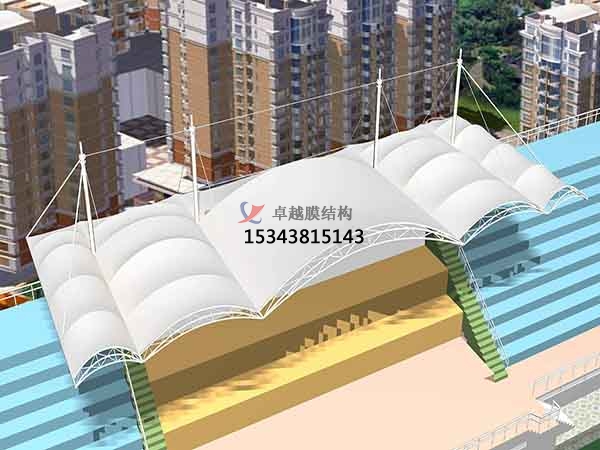 吳忠市體育場膜結(jié)構(gòu)罩棚/籃球、羽毛球、網(wǎng)球場地設(shè)計【公司直銷】?? ?