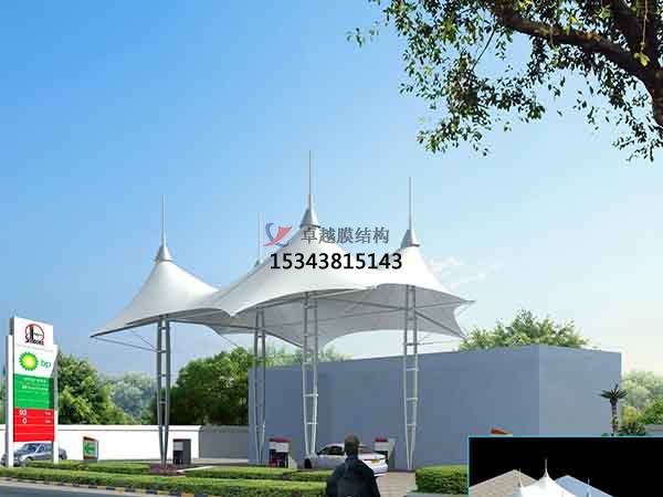 加油站膜結(jié)構(gòu)具備哪些優(yōu)勢？
