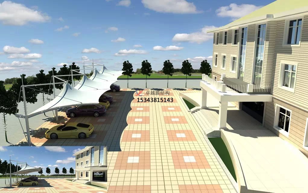 淮安<font color='red'>膜結(jié)構(gòu)公司</font>【索膜結(jié)構(gòu)停車場】淮安膜結(jié)構(gòu)廠家